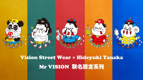 VISION STREET WEAR致敬滑板登场奥运 携手日本著名艺术家推出Mr.VISION联名限定系列