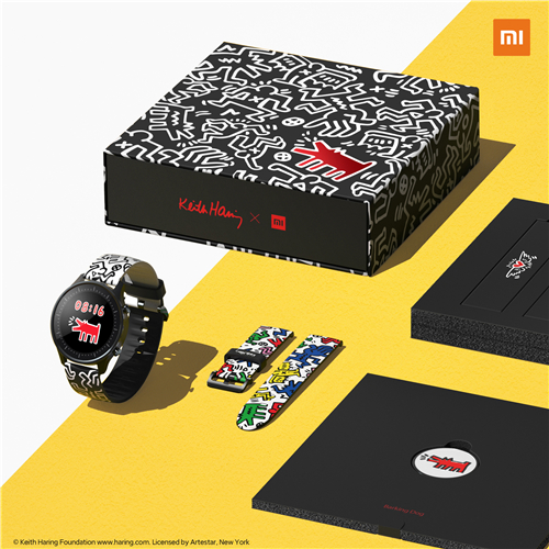 潮向艺术！小米手表Color推出艺术家Keith Haring 联名礼盒