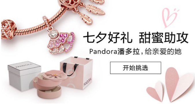 Pandora潘多拉珠寶創新上線E鍵