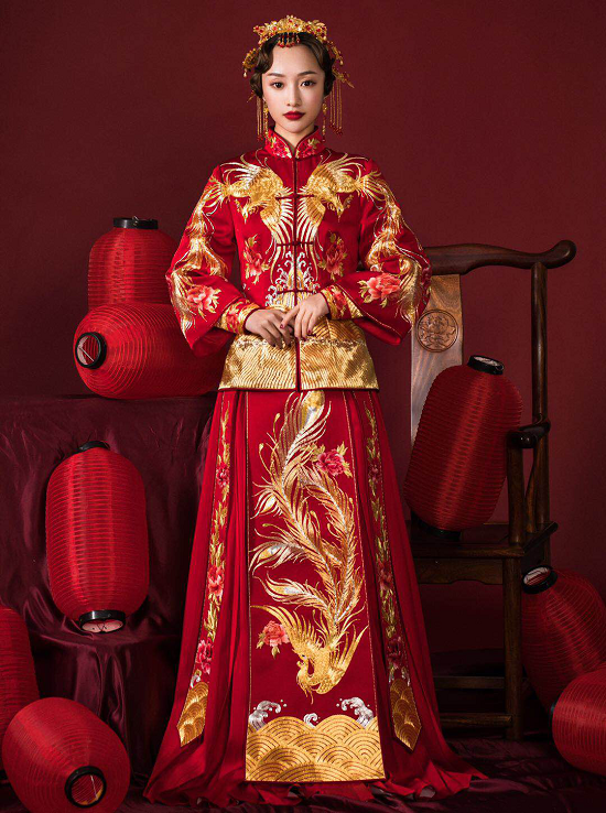 旗纪 | 中式嫁衣高定秀 ，上海时装周不可或缺的仪式感 