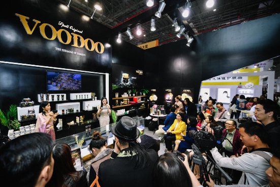 泰国VOODOO（沐朵）新品发布会及招商展览会成功举办 