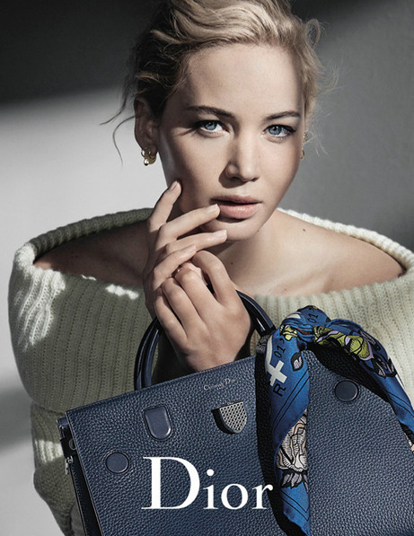 詹妮弗·劳伦斯出镜 Dior 2016秋冬手袋广告大片