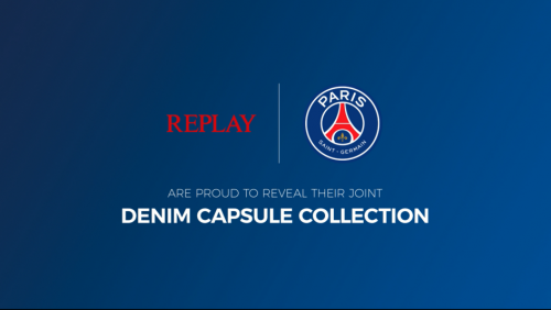 REPLAY | 巴黎圣日爾曼足球俱樂部聯名膠囊系列以及FW20《虛擬反應》隆重上市!