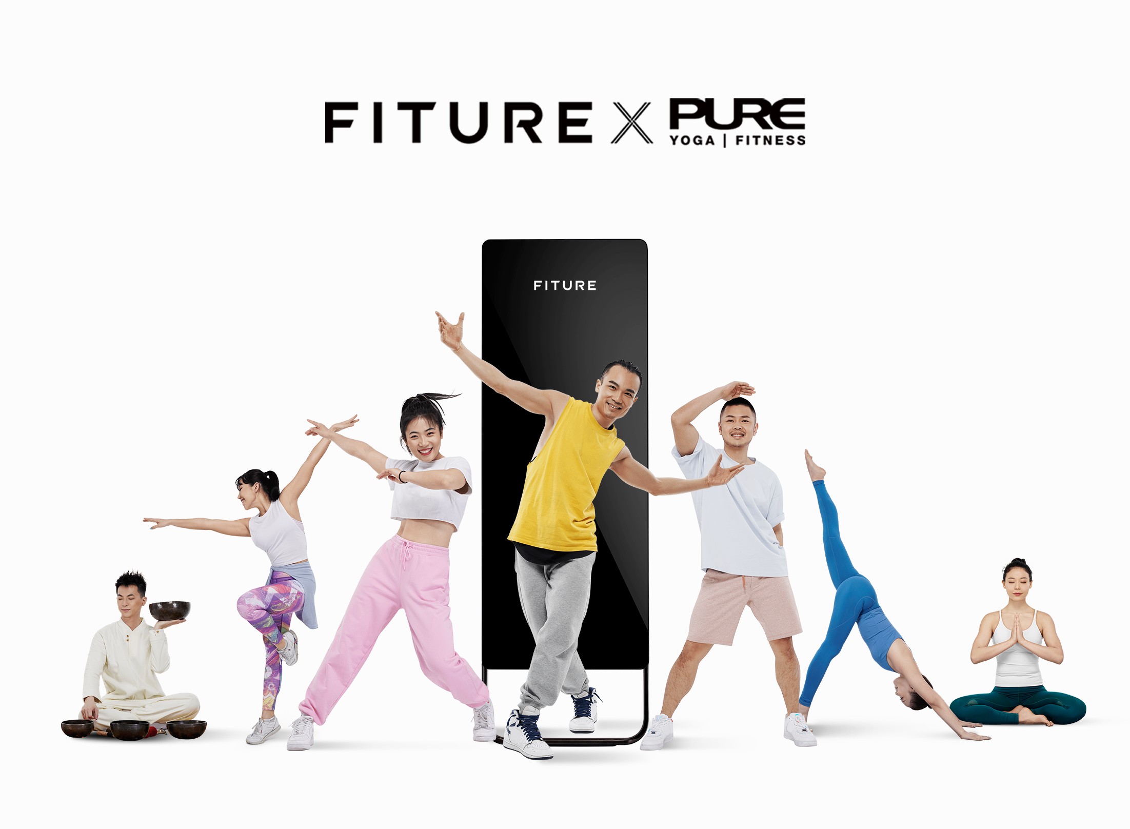 FITURE健身梦工场推新，联手PURE布局线下健身体验