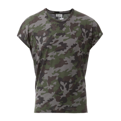 Yves saint Laurent/圣罗兰 男士T恤 纯棉材质男士圆领短袖T恤