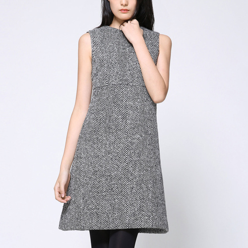 Dolce&Gabbana/杜嘉班纳连衣裙-女士灰色纯羊毛时尚连衣裙