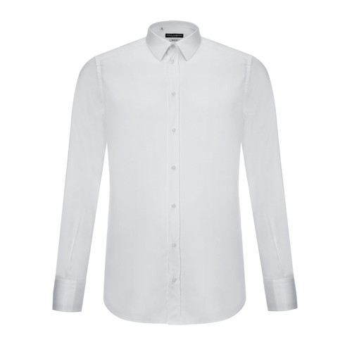 Dolce&Gabbana/杜嘉班納男士襯衫-男士白色時尚襯衫