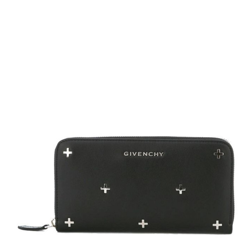 Givenchy/纪梵希 女士黑色牛皮十字架钱包 BC06276683 001