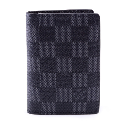 Louis Vuitton/路易威登 男士 Damier棋盤格帆布 錢包卡包N63143