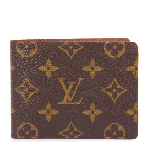 Louis Vuitton/路易威登 MULTIPLE 男士 Monogram帆布 錢包 M60895