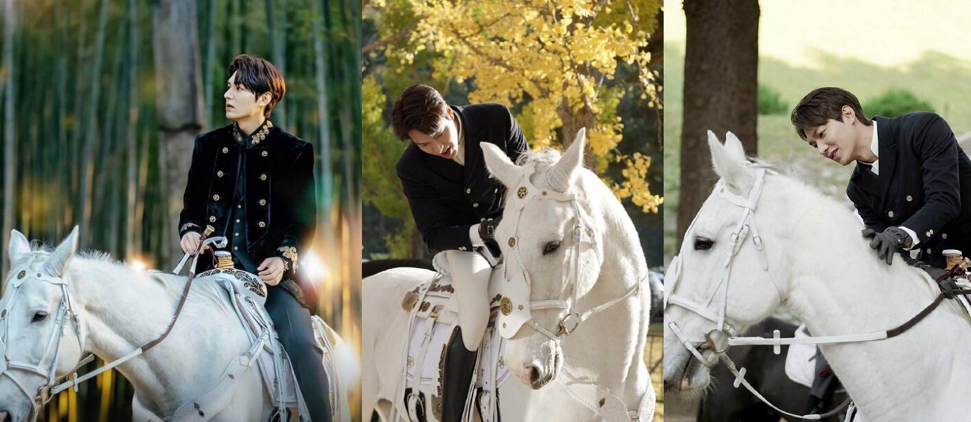 长腿男神回归，骑白马为新剧造势，被吐槽颜值不比《城市猎人》？