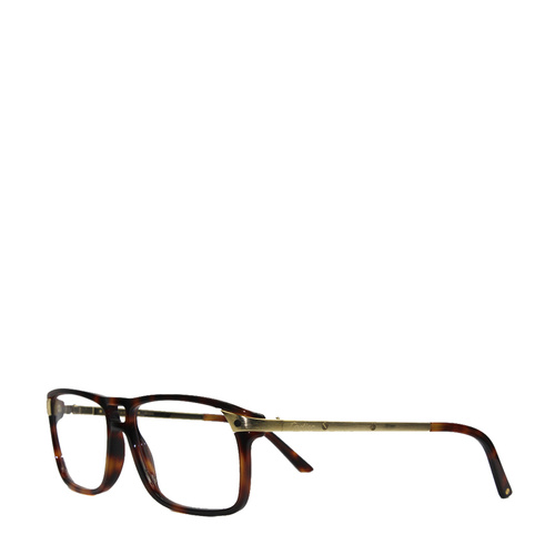 CARTIER/卡地亚16年新款轻质复合板材PVD镀金男女双梁光学镜架眼镜