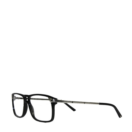 CARTIER/卡地亚16年新款时尚双梁板材框镀铂金饰面镜腿男士平光镜眼镜