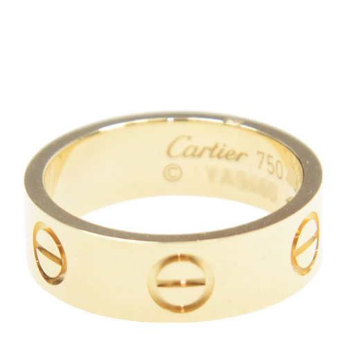 CARTIER/卡地亚 love18K黄金女性戒指\指环 B4084600