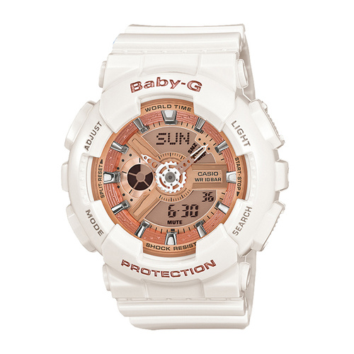 CASIO/卡西欧手表时尚运动电子表正品防水潮流户外女表BA-110-7A1PR