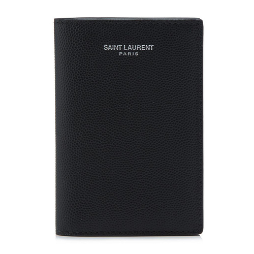 Yves saint Laurent/圣罗兰 男士黑色牛皮卡包钱包 396276 BTY0N 1000
